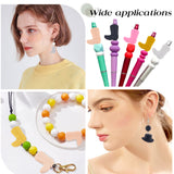 14Pcs 14 Style Silicone Beads, DIY Nursing Necklaces and Bracelets Making, Chewing Pendants For Teethers, Hat & Boot, Mixed Color, 26x12mm, Hole: 2.5mm, 1pc/style