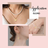 24Pcs Alloy Pendants, Long-Lasting Plated, with Jump Ring, Heart Charm, Real 18K Gold Plated, 15.5x12.5x3mm, Hole: 3.5mm