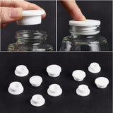 10Pcs 5 Styles Silicone Hole Plug Waterproof Plug, Snap in Hole Plugs, for Furniture Fencing, White, 31.5~37x13.5~15mm, Inner Diameter: 22~29mm, 2pcs/style