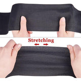 Flat Elastic Rubber Band, Webbing Garment Sewing Accessories, Black & White, 100(-1)mm, 3m/roll, 1roll/color, 2rolls/set