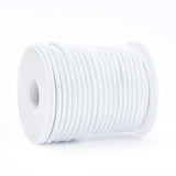 Elastic Cord, White, 3.5mm, about 20m/roll