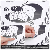 PVC Wall Stickers, Rectangle, for Home Living Room Bedroom Decoration, Cat Pattern, 290x900mm