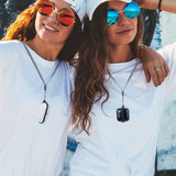 DIY Anti-lost Electronic Stylus & Lighter Pendant Necklace Making Kit, Including Rubber Lanyard Straps, Silicone Pendant, Black, 25Pcs/box