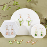 DIY Dinosaur Earring Making Kit, Including Alloy Enamel & Brass Pendants, Brass Linking Rings, Glass Beads, Brass Earring Hooks, Mixed Color, 146Pcs/box