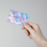 PVC Plastic Waterproof Card Stickers, Self-adhesion Card Skin for Bank Card Decor, Rectangle, Others, 186.3x137.3mm