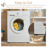 Silicone Mats, Antiskid Placemat, Square, Black, 200x200x2mm