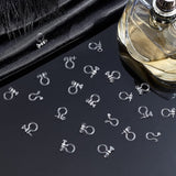 80Pcs 8 Style Resin Clip-on Earring Findings, Clear, 10.5~12x8~11x2~3mm, 10Pcs/style