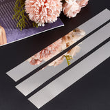 201 Stainless Steel Self-Adhesive Flexible Molding Trim, Ceiling Molding, Wall Trim for Furniture, Door, Wardrobe, Home Decor, Stainless Steel Color, 25x0.8mm