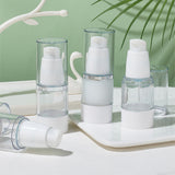 Plastic Portable Refillable Bottles, Travel Spray Bottle, White, 95x33mm, Inner Diameter: 12mm, Capacity: 15ml(0.51fl. oz)