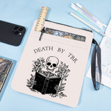 Cloth Book Cover, Notebook Wraps, Rectangle, Skull, 280x220mm