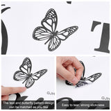 PVC Wall Stickers, for Wall Decoration, Dancer Pattern, 390x700mm