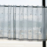 1 Yard Glass Beaded Tassel Ribbon, Beaded Trimming, for Skirt, Curtain, Black, 94mm