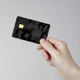 PVC Plastic Waterproof Card Stickers, Self-adhesion Card Skin for Bank Card Decor, Rectangle, Camouflage, 186.3x137.3mm