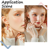 DIY Christmas Fairy Earring Making Kit, Including Glass Teardrop & Alloy Wing Beads, Brass Earring Hooks, Mixed Color, 178Pcs/box