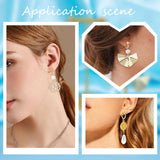 18Pcs 3 Style Brass Clip-on Earring Findings, with 20Pcs Plastic Pads, Golden, 13~15.5x11~17x1.5~7.5mm, 6Pcs/style