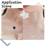 30Pcs 3 Colors 304 Stainless Steel Snap on Bails, Mixed Color, 6x4x3mm, Inner: 5x3mm, 10pcs/color