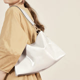 Imitation Leather Bag Straps, with Alloy Swivel Clas, WhiteSmoke, 50.4x1.55cm