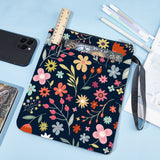 Cloth Book Cover, Notebook Wraps, Rectangle, Flower, 280x220mm