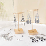 DIY Jewelry Set Making Kit, Including Alloy Links & Pendants, Electroplate Glass & Glass Pearl Beads, Brass Earring Hooks & Pins, Mixed Color, 420pcs/box