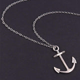 Tibetan Silver Anchor & Helm Pendants, Antique Silver, 20x17.5x2mm, hole: 2mm