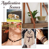 Flat Imitation Leather Cord, Garment Accessories, Coconut Brown, 50x1mm, about 5.47 Yards(5m)/Bundle