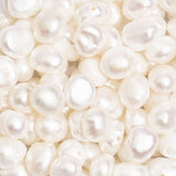 Grade A Natural Cultured Freshwater Pearl Beads Strands, Creamy White, 5~6.5x3.5~5.5mm, Hole: 0.8mm, about 62pcs/strand, 13.58 inch(34.5cm)