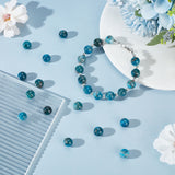 1 Strand Natural Apatite Beads Strands, Grade AB, Round, 10mm, Hole: 1.2mm, about 37pcs/strand, 14.9 inch(38cm)