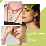 56Pcs 14 Styles Tibetan Style Alloy Pendants, Tree of Life Charm, Antique Silver, 13.5~42x10~38x1~2.5mm, hole: 1.5~2.5mm, 4pcs/style