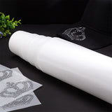 HTV Transfer Vinyl Sheets, Iron On Vinyl for T-Shirt, for Clothes Fabric Decoration, White, 320x0.3mm, 10m/roll