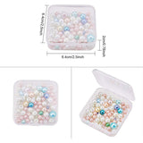 Plastic Bead Storage Containers, Square, Clear, 6.4x6.3x2cm, 18pcs/set