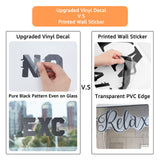 PVC Self Adhesive Wall Stickers, Washing Machine Warterproof Decals for Home Living Room Bedroom Wall Decoration, Sports, 350x600mm