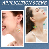 304 Stainless Steel Flat Head Pins, for Jewelry Making, Real 16K Gold Plated, 50x0.7mm, 21 Gauge, Head: 1.5mm, about 120pcs/box