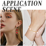 Brass Triangle Linking Ring, Buckle Clasps, Quick Link Connector, Fit for Top Drilled Beads, Webbing, Strapping Bags, Long-Lasting Plated, Real 14K Gold Plated, 9x10x0.8mm, 100pcs/box