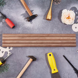 Round Walnut Wooden Sticks, Dowel Rods, for Children Toy, Building Model Material, Macrame Craft Supplies, BurlyWood, 40x1.8cm