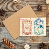 Custom PVC Plastic Clear Stamps, for DIY Scrapbooking, Photo Album Decorative, Cards Making, Book, 160x110x3mm