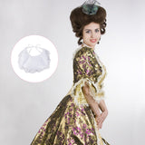 Cloth Victorian Pannier, Bustle Pads, Garment Accessories, Moon, White, 1585mm