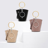 Iron Bag Handle, Bag Handles Replacement Accessories, Round, Mixed Color, 112x5.7mm, Inner Diameter: 102mm, 3 colors, 2pcs/color, 6pcs/set