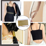 24 Yards Flat Nylon Elastic Cord/Band, with Rubber Inside, Webbing Garment Sewing Accessories, Dark Khaki, 12.5mm