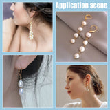 60Pcs 304 Stainless Steel Leverback Earring Findings, Real 24K Gold Plated, 16.5x10x2mm, Pin: 1mm