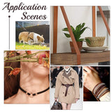 Flat Imitation Leather Cord, Garment Accessories, Black, 10x1mm, about 5.47 Yards(5m)/Bundle