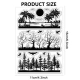 Tree Halloween Clear Stamps