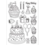 Food Summer Theme Clear Stamps