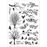 Branch Clear Stamps