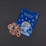 DIY Dangle Earring Making, with Resin & Wood Pendants, Brass Earring Hooks, Iron Jump Rings, Platinum, Pendants: 12pcs/set