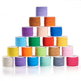Elastic Cord, Beading Crafting Stretch String, Polyester Outside and Latex Core, Gainsboro, 2mm, about 50m/roll, 1roll/box