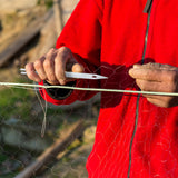 Sharp Steel Scissors, 6 Sizes Plastic Fishing Net Shuttle, Plastic Mending Fishing Net Tools, Mixed Color, 109~245x7~37x2.5~11mm