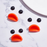 20Pcs Plastic Doll Duck Craft Mouth & 40Pcs Craft Eyes Cabochons, for Doll DIY Craft Making, Mixed Color, 17x30x13mm
