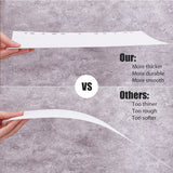 A4 Binder Divider Pages, Index Page, Rectangle, White, 298x220x0.3mm, Hole: 6mm & 10x6.5mm, 5pcs/set