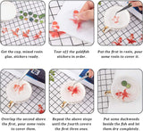 3D Resin Decorations Stickers, DIY Handmade Scrapbook Photo Albums, Mixed Color, 18pcs/set