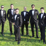 8Pcs Cloth Rose Flower Boutonniere Brooch with Rhinestone, Iron Lapel Pin for Wedding Party, Linen, 110x57x43mm, Pin: 0.7mm.